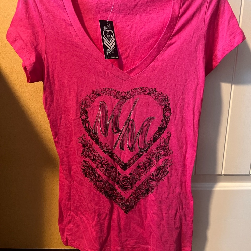 Metal Mulisha Pink Graphic T-Shirt